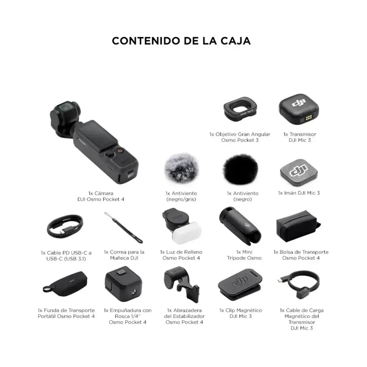 DJI Osmo Pocket 4 Creator Combo