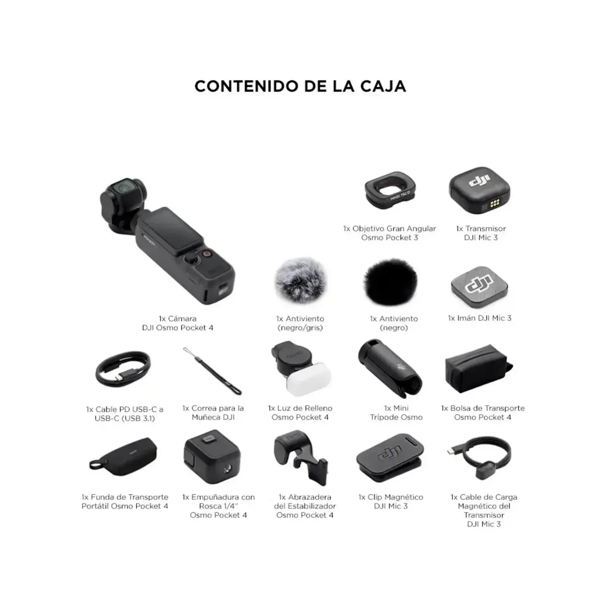 DJI Osmo Pocket 4 Creator Combo